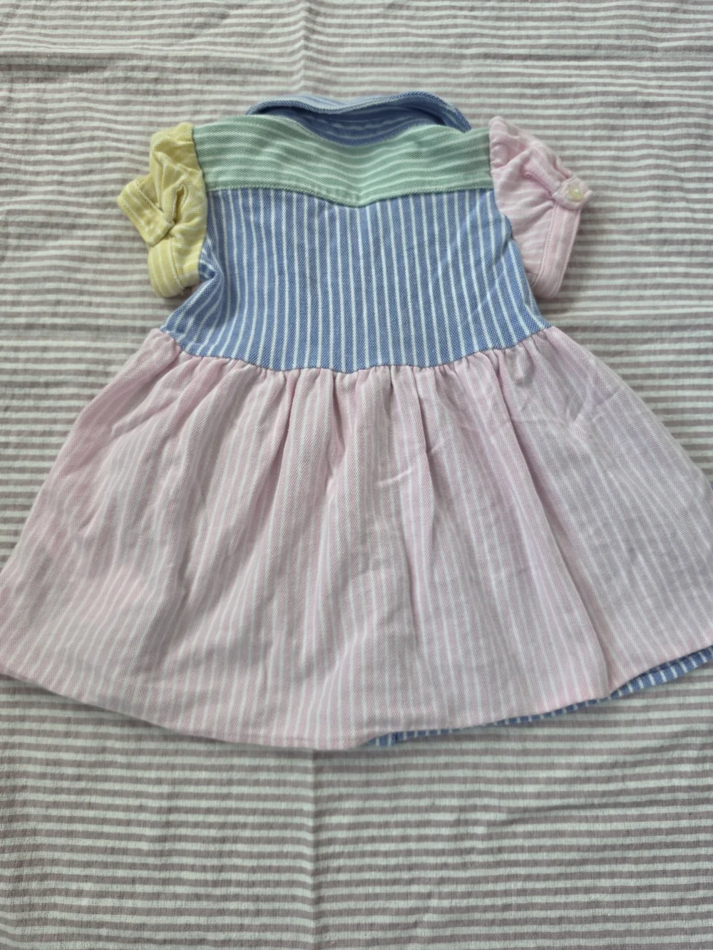 Ralph Lauren Colorblock Polo Dress | 3M